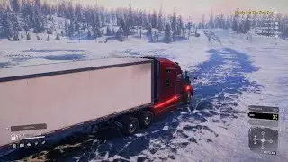 SnowRunner Going on Ice Road | part 1