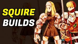Final Fantasy Tactics Squire Builds