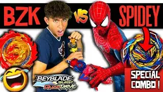SPIDER-MAN BEYBLADE BATTLE!  SPIDERMAN ULTIMATE NO WAY HOME TOURNAMENT!