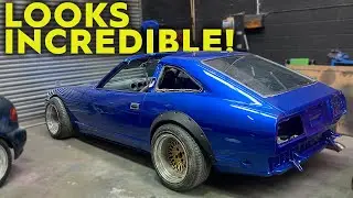 DIY Painting Datsun 280 BAYSIDE BLUE! Devil Z Build