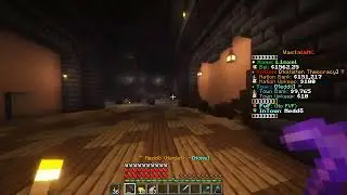 Playing Minecraft