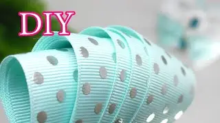 Made it and sold it right away! Winter ribbon bows!