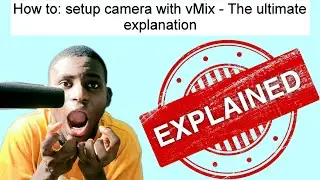 How to: Connect Camera to Laptop with HDMI using Capture Card | vMix Tutorial with Tips and Tricks