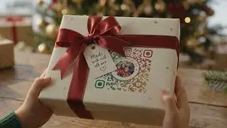 Christmas Surprise QR Code 🎁 | Turn a Christmas Gift Into a Secret Surprise | myQRidea