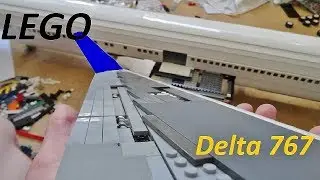 LEGO Delta Airlines Boeing-767 update #4