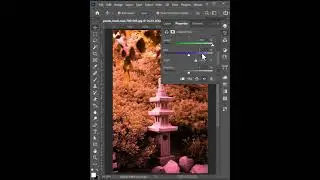Yellow color teal effect in photoshop #shorts #photoshop