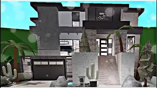Speedbuild of modern mansion