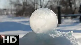Who Knew Bubbles Could Freeze!