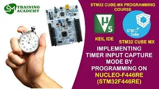Timer Input Capture Mode Programming in STM32F446RE | STM32 | STM32 CUBE MX | STM32F446RE | T - 17