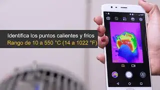 Nueva cámara termográfica iSee para teléfonos Android Fluke