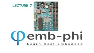 Lecture 7 | Assembly program to count from 0 to 8 | Learn Real Embedded with EMB-PHI.