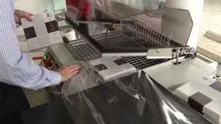 Machine à cloche/conditionnionneuse sous film rétractable "RP 55 C" (Minipack) Belgique Luxembourg
