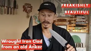 Wrought Iron Clad knives are next level gorgeous