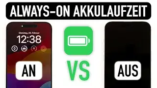 Verbraucht Always-On am iPhone wirklich mehr Akku?