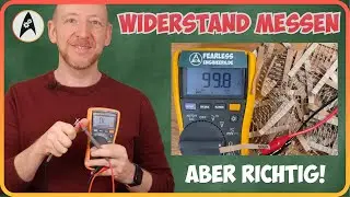 Widerstände messen - Aber richtig! (Multimeter-Basics)