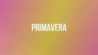PRIMAVERA - anima frei 2019