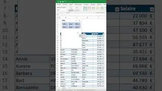 How to add slicers to a table to quickly filter your data in Excel?