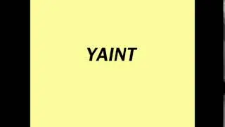 How to Pronounce YAINT
