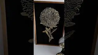 Сочетание черного и золотого в интерьере