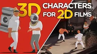 3D Characters for 2D Films - Exploration