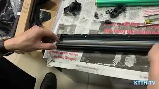 Thay Trống Gạt Konica 360i 300i | How to replace drum & cleaning blade konica 300i 360i