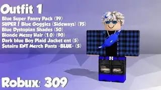 Trending Blue ROBLOX Outfits!
