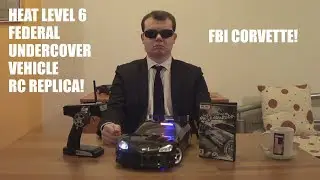 Need For Speed Most Wanted 1/10 Federal Undercover Corvette C6 RC Replica - World's First Replica?