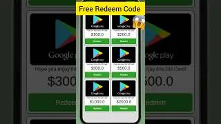 Real Redeem Code App With Proof | Free Redeem Code 