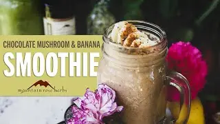 Chocolate Mushroom & Banana Smoothie Recipe