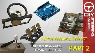 DIY Steering Wheel with Force Feedback - Arduino | Part 2