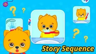 Bimi boo Bimi Story Sequence game | Boopanpankids