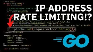 Implementing IP Address Rate Limiting in Go!?