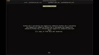 Build a Text to Presentation with Python - Quick Tutorial