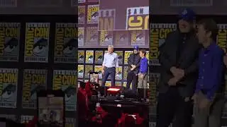 Harrison Ford walks onto the Hall stage doing Red Hulk mannerisms #redhulk #sdcc #sdcc2024 #shorts