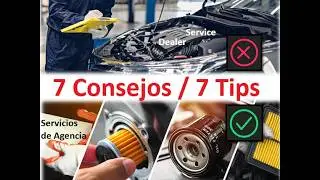 7 RECOMMENDATIONS WHEN TAKING YOUR CAR IN FOR SERVICE / 7 CAR DEALER MAINTENANCE TIPS CONSIDERATIONS