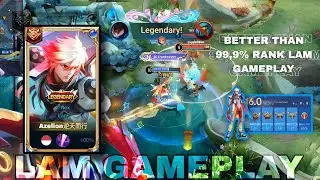 TOP 5% Lam Asia Insane Gameplay, Rotation and Carry | Honor Of Kings Global