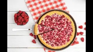 Идеальный Сметанный Пирог с Малиной Вкусно, Просто, Быстро!!! / Малиновый Пирог / Raspberry Pie