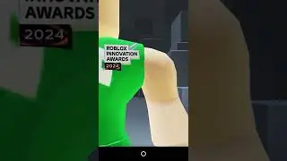 "I voted" award 2024 ON ROBLOX #roblox #innovation #innovationawards