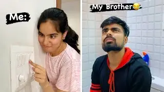 Fun With Brother 😂😝 | Tiktok Comedy Video | Funny Instagram Reel 