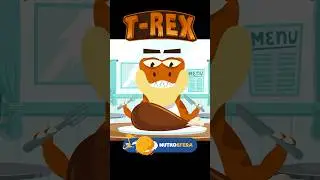 NutkoSfera - T-REX - CeZik dzieciom #shorts #nutkosfera #piosenkidladzieci #cezik