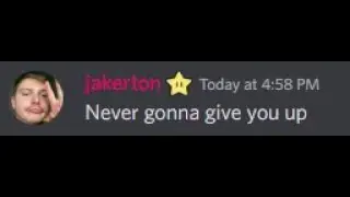 Jakerton's discord server sings 
