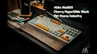 Akko Mod-001 with Cherry Hyperglide Black (HB)