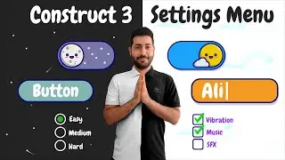 Construct 3 Settings Menu (Most Common UI Elements) + Source Code