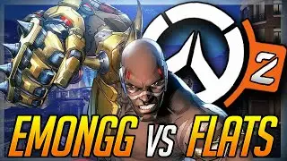 OVERWATCH 2 FLATS V EMONGG ON TANK DOOMFIST