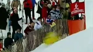 Самое страшное падение в лыжном спорте