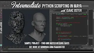 Intermediate Python in Maya, Sample Tutorial - Ch. 04