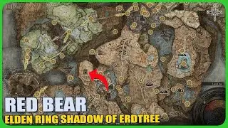 How to Find Red Bear Boss Fight - Elden Ring Shadow of Erdtree
