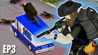 Ice-Cream Truck VS Westpoint! | Project Zomboid Multiplayer (Modded) | Ep3