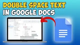 How to Double Space Text in Google Docs