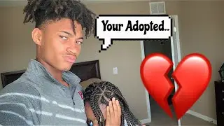I TOLD MY LITTLE SISTER SHE’S ADOPTED (PRANK) SHE’S MAD...